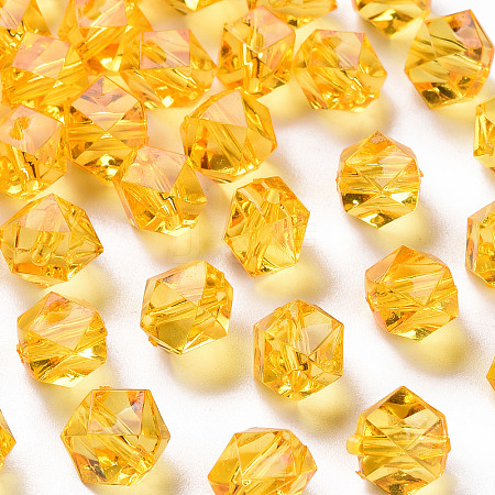 Transparent Acrylic Beads X-TACR-S154-15B-81-1