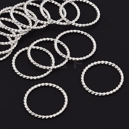 Tibetan Style Linking Rings TIBE-EA8631Y-1S-NR-1