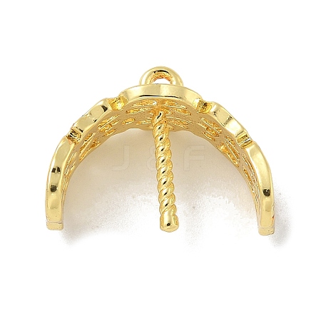 Rack Plating Brass Pendant Bails KK-G515-26G-1