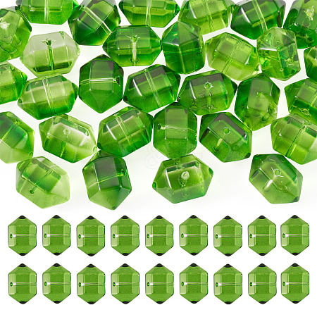 30Pcs Transparent Handmade Lampwork Beads LAMP-TADJ0001-12M-1