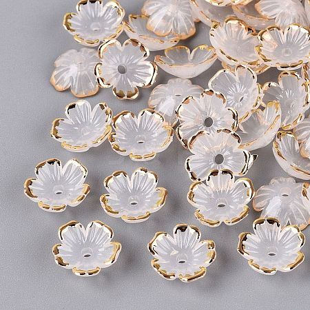 Plastic Bead Caps KY-Q005-04A-02-1