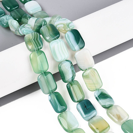 Natural Agate Beads Strands G-N356-03A-10-1