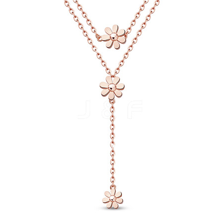 SHEGRACE Brass Tiered Necklaces JN936A-1