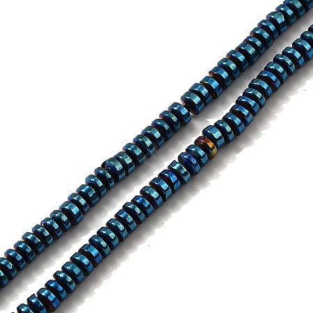 Electroplated Synthetic Non-magnetic Hematite Beads Strands X-G-L613-G01-01C-1