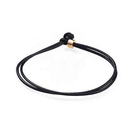 Unisex Korean Waxed Polyester Cord Bracelets BJEW-JB04597-01-1