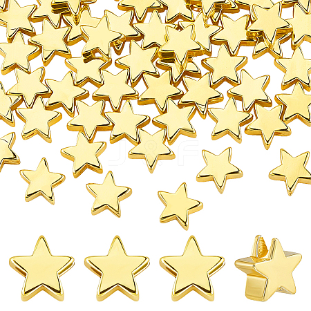 60Pcs Brass Beads KK-PH0012-49G-04-1