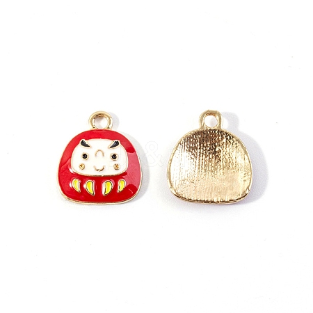 Alloy Enamel Pendants PW-WG7814D-01-1