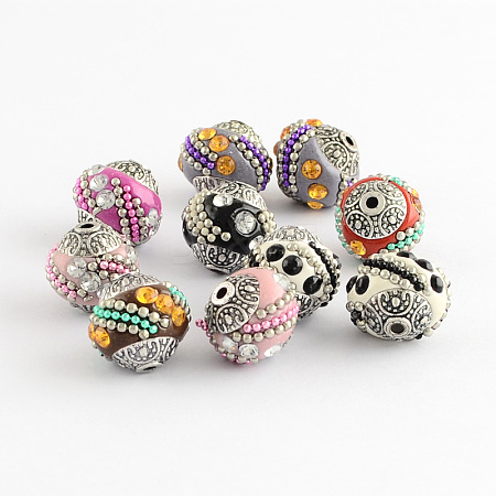 Handmade Indonesia Beads IPDL-R437-M-1