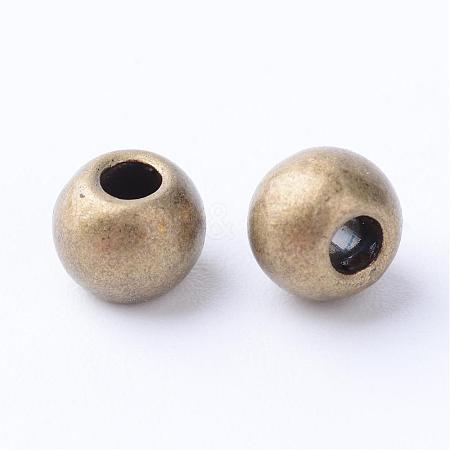Tibetan Style Alloy Spacer Beads TIBE-Q063-76AB-NR-1