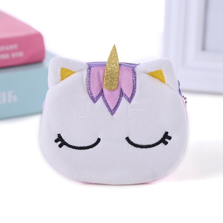 Plush Unicorn Coin Purses PW-WG5488C-05-1