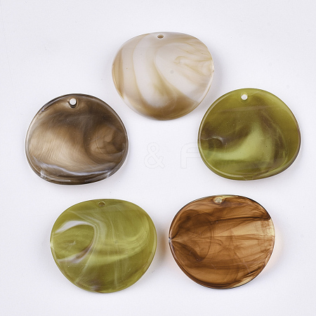 Acrylic Pendants OACR-T011-138-1