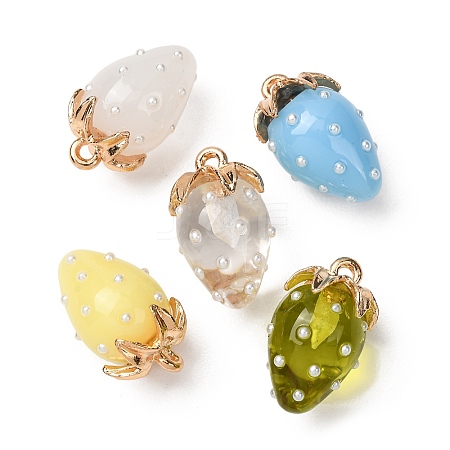Resin Pendants FIND-C096-01G-1