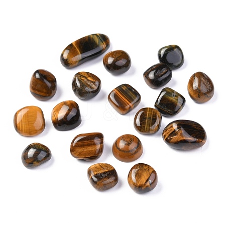 Natural Tiger Eye Beads G-M371-02-1