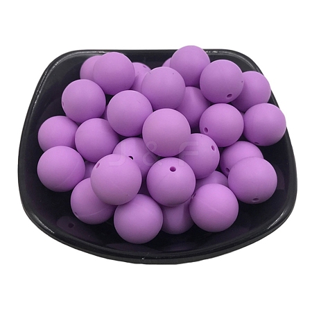 Silicone Beads SIL-WH0003-01A-20-1