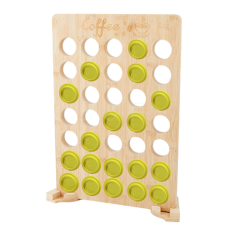 Wooden Cup Coffee Pod Holders ODIS-WH0030-152-1