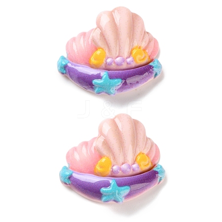 Marine Series Resin Cabochons CRES-Z012-01C-1