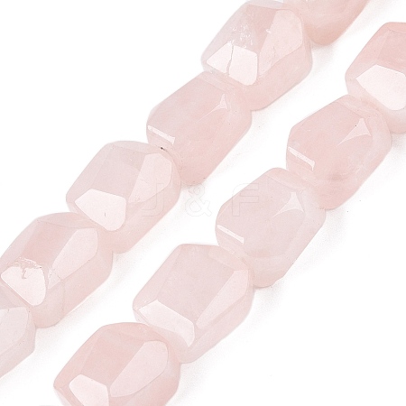 Natural Rose Quartz Beads Strands G-N342-142-1