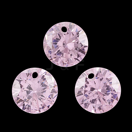 Cubic Zirconia Charms ZIRC-N033-C-08-1