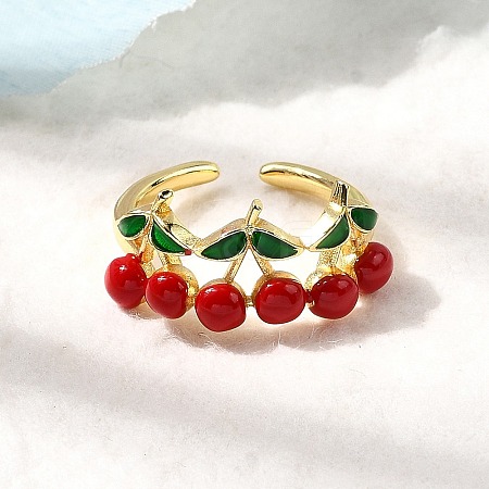 Brass Adjustable Cuff Rings LS-RJEW-C143-01B-G-1