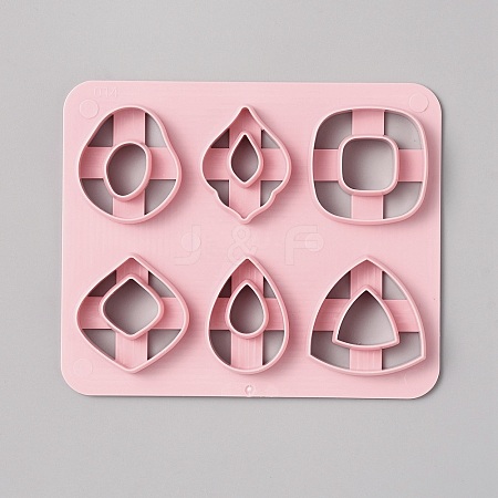 ABS Plastic Clay Cutters DIY-WH0021-34G-1