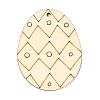 DIY Crafts Easter Egg Shape Cutouts Pendants LS-AJEW-P087-B01-02-2