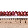 Dyed Synthetic Imperial Jasper Beads Strands G-P529-E01-A06-4