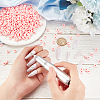 100Pcs Plastic Sleeve Ring FIND-OC0003-05D-3