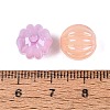 Luminous UV Plating Opaque Acrylic Beads OACR-Q204-15-5
