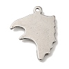 304 Stainless Steel Pendants STAS-G278-35AS-2