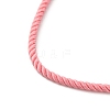 2MM Round Nylon Milan Cord Necklace Makings MAK-F038-C-P-4
