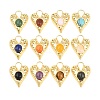Natural & Synthetic Mixed Gemstone Pendants GG-G001-02G-1