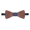 1Pc Wood Bow Ties for Bridegroom AJEW-CA0004-59B-1