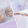 Laser Polyester Mesh Fabric for DIY Crafts DIY-WH0888-06B-3