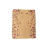Rectangle Cardboard Earring Display Cards CDIS-WH0020-04-1