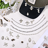 DIY Brooches Making Kits DIY-SC0032-81-4