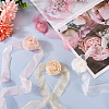 4Pcs 4Colors Cloth Rose Ribbon Chokers FIND-TA0002-27-6