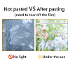 Waterproof PVC Colored Laser Stained Window Film Adhesive Stickers DIY-WH0256-095-8