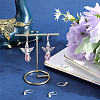 2Pairs 925 Sterling Silver Leverback Earring Findings STER-BBC0007-22-4
