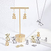 SUNNYCLUE 40Pcs 4 Style Alloy Pendants FIND-SC0003-16-4