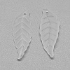 Transparent Acrylic Pendants FACR-S023-SB518-2