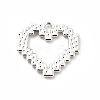 Alloy Crystal Rhinestone Pendaants ALRI-K048-04P-2