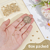 Brass Crimp Beads Covers KK-BC0014-72B-G02-3