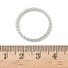 925 Streling Silver Plain Band Rings RJEW-P164-01D-P-5