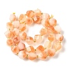 Natural Quartz Dyed Beads Strands G-U023-A02-18-3