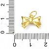 925 Sterling Silver Bowknot Charms STER-M119-05B-G-3