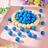 50Pcs Food Grade Eco-Friendly Silicone Beads SIL-TADJ0001-03I-5