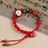 Handmade Porcelain Beaded Charm  Bracelets FS-WG33B94-11-1