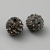 Handmade Polymer Clay Rhinestone Beads CLAY-WH0011-08M-2