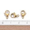 Ion Plating(IP) 316L Surgical Stainless Steel Lobster Claw Clasps X-STAS-H353-C-02G-A-4