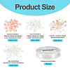 DIY Natural Shell Beads Bracelet Making Kit DIY-CF0001-10-4